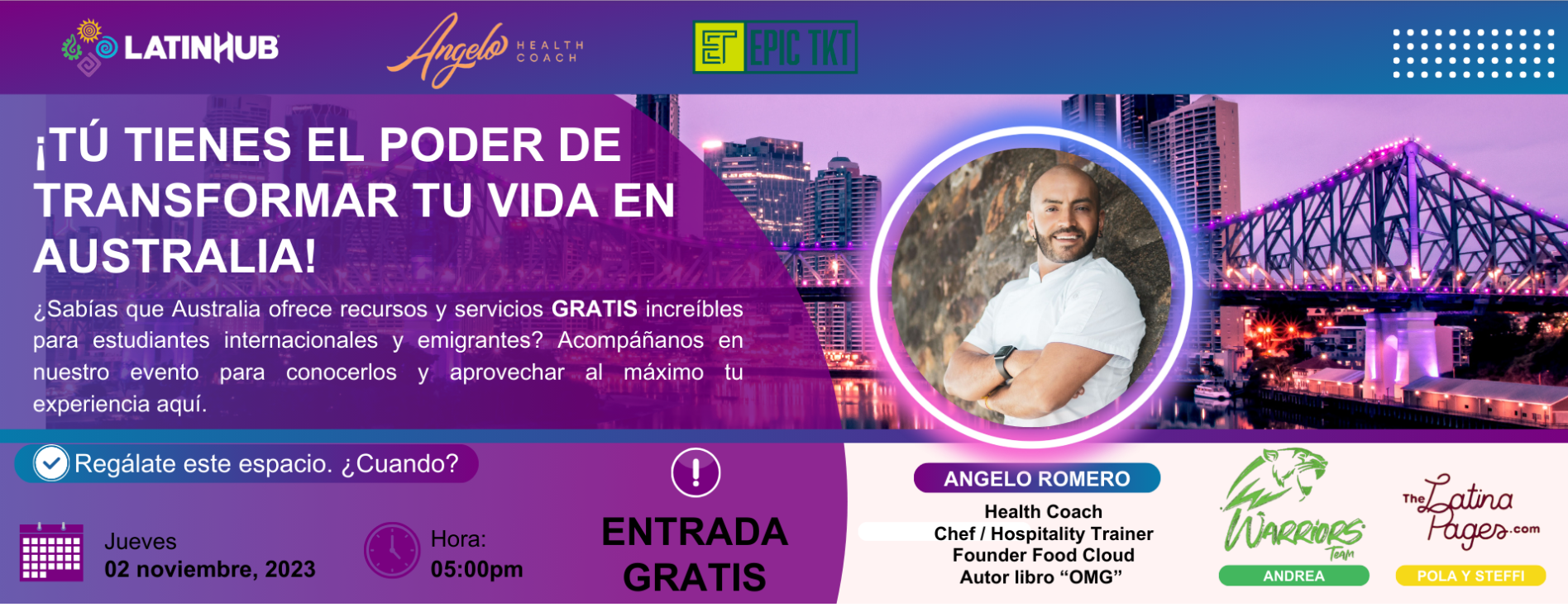 Tú tienes el poder de transformar tu vida en Australia