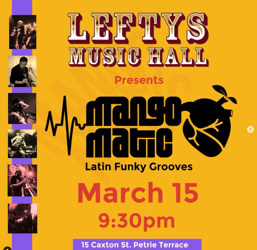 Mango Matic en Concierto