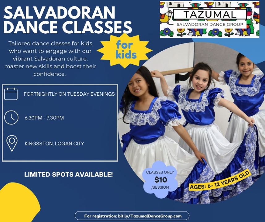 Clases de baile salvadoreño para niños